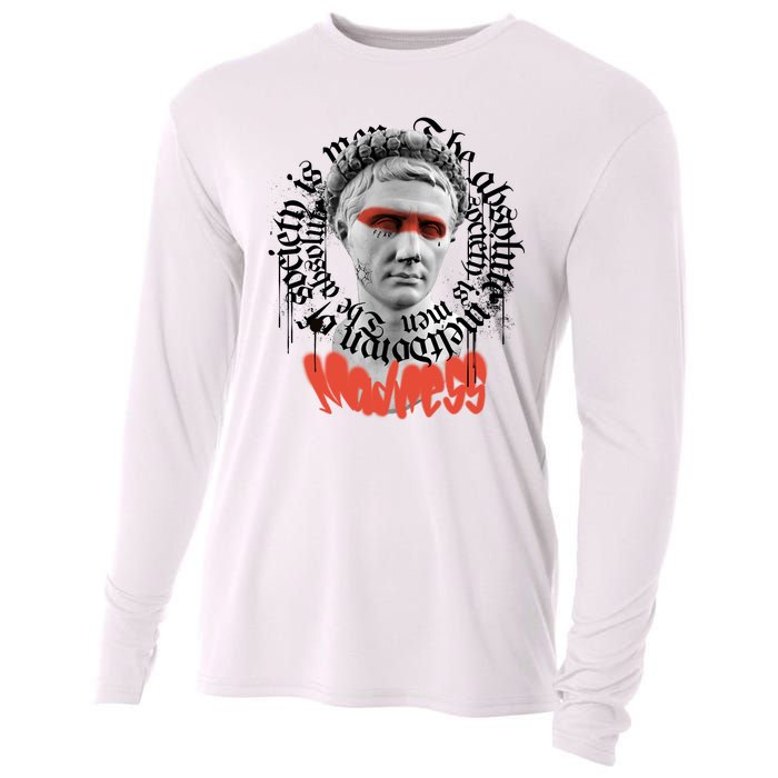 Madness Graffiti Statue Cooling Performance Long Sleeve Crew