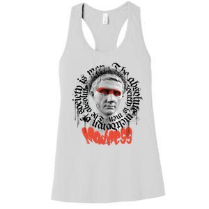 Madness Graffiti Statue Women's Racerback Tank