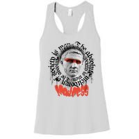 Madness Graffiti Statue Women's Racerback Tank