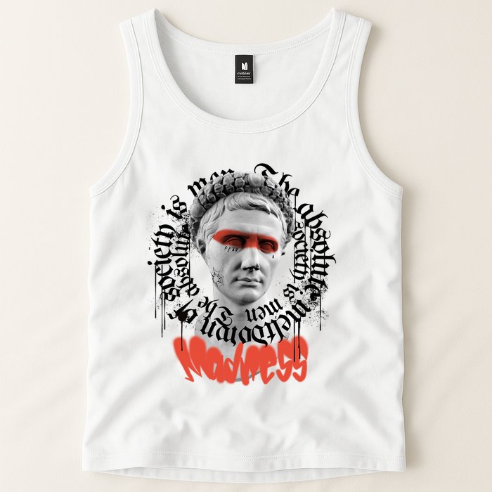 Madness Graffiti Statue Tank Top