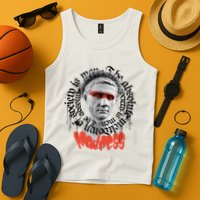 Madness Graffiti Statue Tank Top