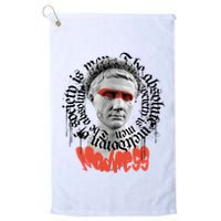 Madness Graffiti Statue Golf Towel
