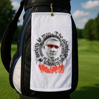 Madness Graffiti Statue Golf Towel