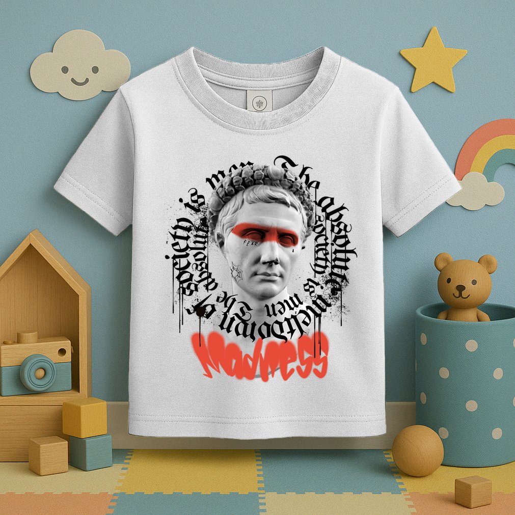 Madness Graffiti Statue Toddler T-Shirt