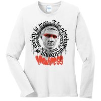 Madness Graffiti Statue Ladies Long Sleeve Shirt