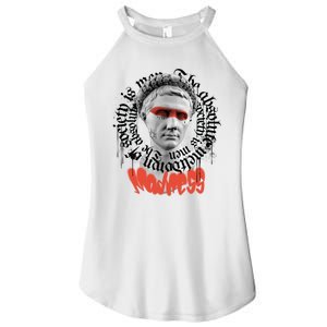 Madness Graffiti Statue Women's Perfect Tri Rocker Tank