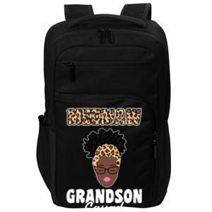 Meemaw Grandson Squad Grandma Gift Impact Tech Backpack