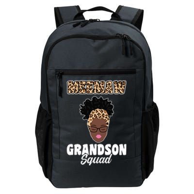 Meemaw Grandson Squad Grandma Gift Daily Commute Backpack