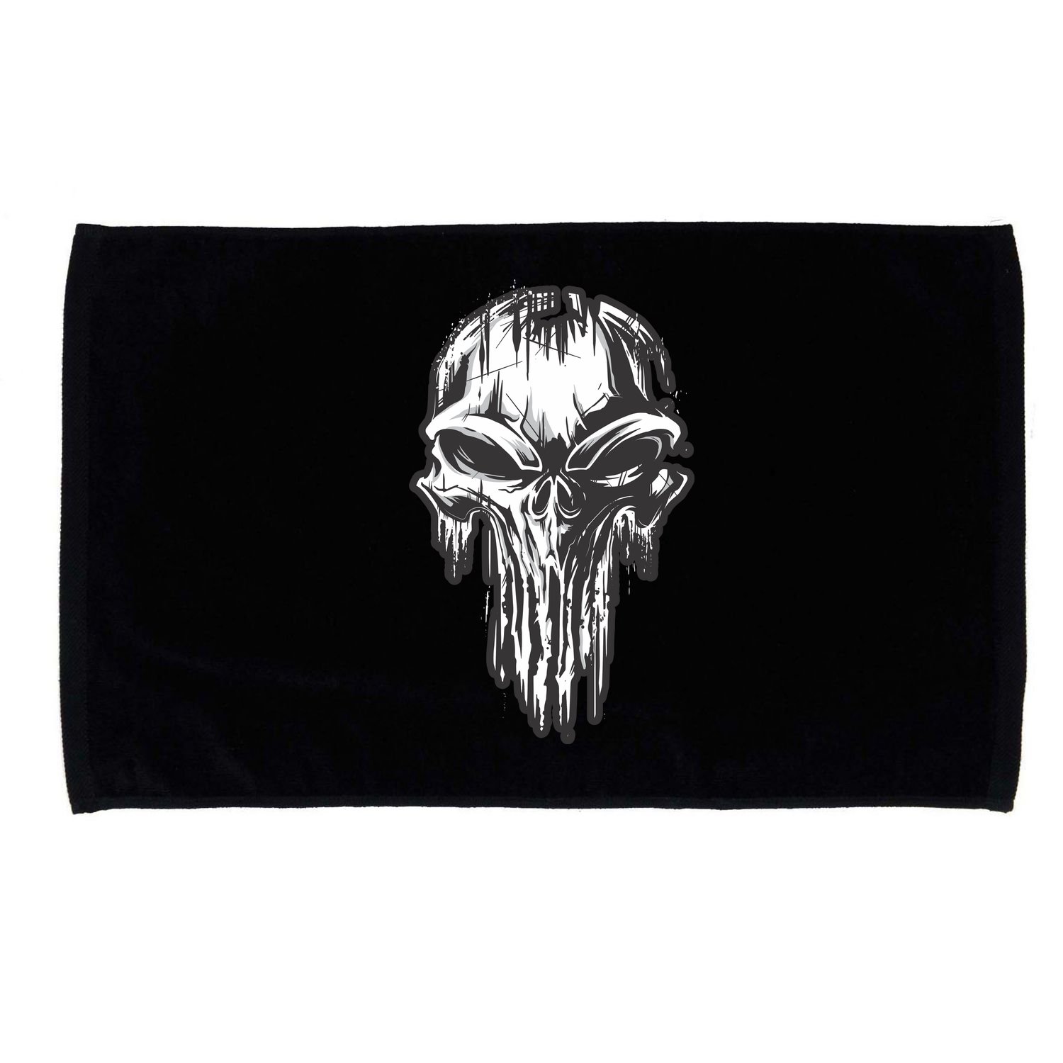 Military Grunge Skull Microfiber Hand Towel