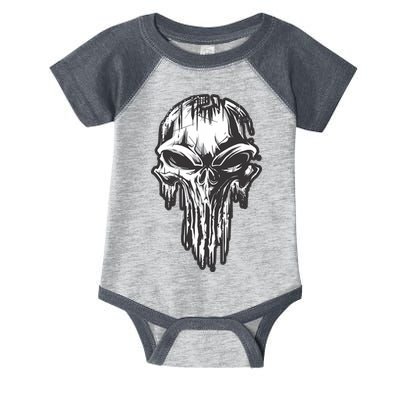 Military Grunge Skull Infant Baby Jersey Bodysuit