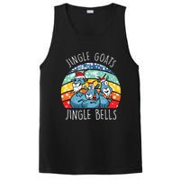 Merry Goatmas Santa Animal Farmer Farming Christmas Goat PosiCharge Competitor Tank