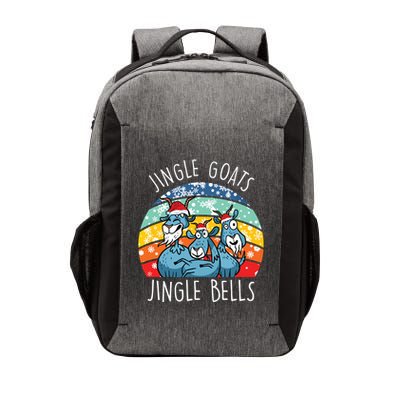 Merry Goatmas Santa Animal Farmer Farming Christmas Goat Vector Backpack