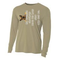 My German Shepherd Tilts His Head German Shepherd Gifts Cooling Performance Long Sleeve Crew