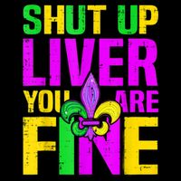 Mardi Gras Shut Up Liver You're Fine Funny Alcohol Impact Tech Backpack