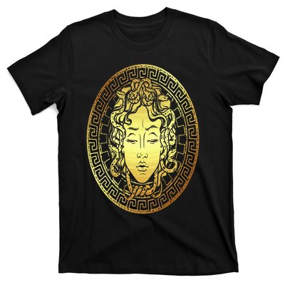 Medusa Gorgon Snake Head Greek Mythology Ancient Myth T-Shirt