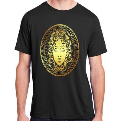 Medusa Gorgon Snake Head Greek Mythology Ancient Myth Adult ChromaSoft Performance T-Shirt