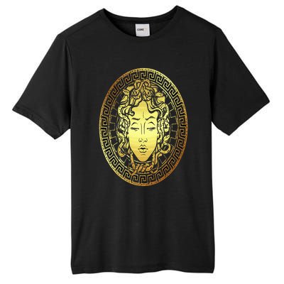 Medusa Gorgon Snake Head Greek Mythology Ancient Myth Tall Fusion ChromaSoft Performance T-Shirt