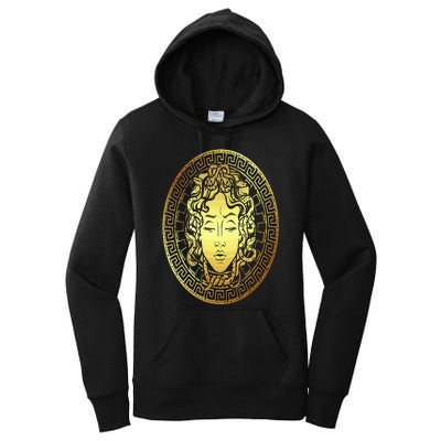 Medusa Gorgon Snake Head Greek Mythology Ancient Myth Women's Pullover Hoodie