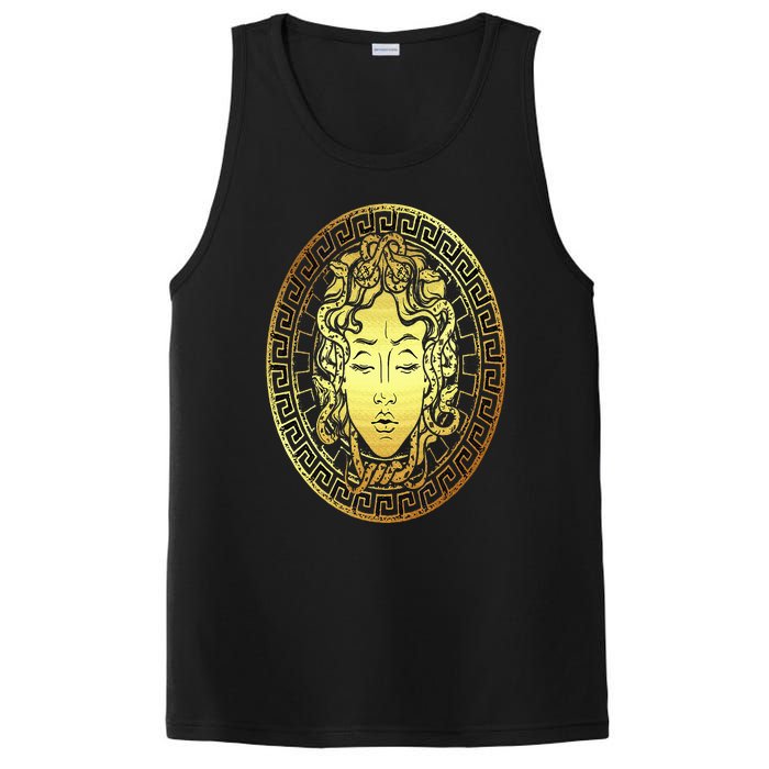 Medusa Gorgon Snake Head Greek Mythology Ancient Myth PosiCharge Competitor Tank