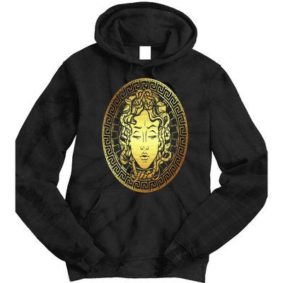 Medusa Gorgon Snake Head Greek Mythology Ancient Myth Tie Dye Hoodie