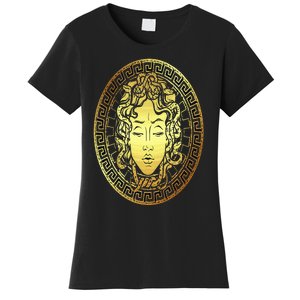 Medusa Gorgon Snake Head Greek Mythology Ancient Myth Women's T-Shirt