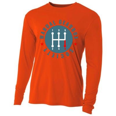 Manual Gearbox Society Cooling Performance Long Sleeve Crew