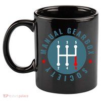 Manual Gearbox Society 11oz C Handle Ceramic Mug