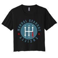 Manual Gearbox Society Women's Crop Top Tee