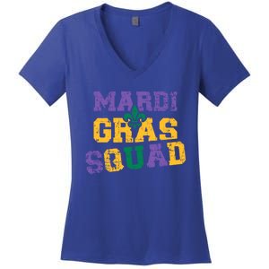 Mardi Gras Squad Great Gift Women's V-Neck T-Shirt