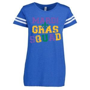 Mardi Gras Squad Great Gift Enza Ladies Jersey Football T-Shirt