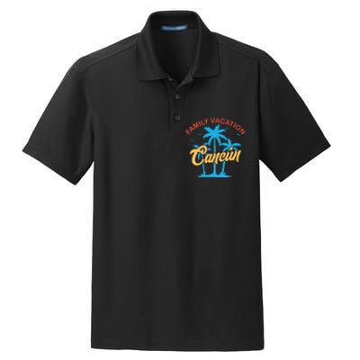 Matching Group Summer Vacation Dry Zone Grid Polo