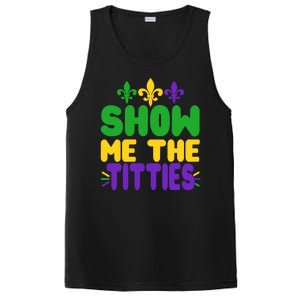 Mardi Gras Show Me The Titties PosiCharge Competitor Tank