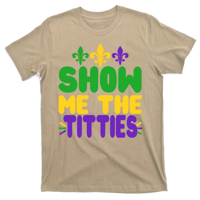 Mardi Gras Show Me The Titties T-Shirt