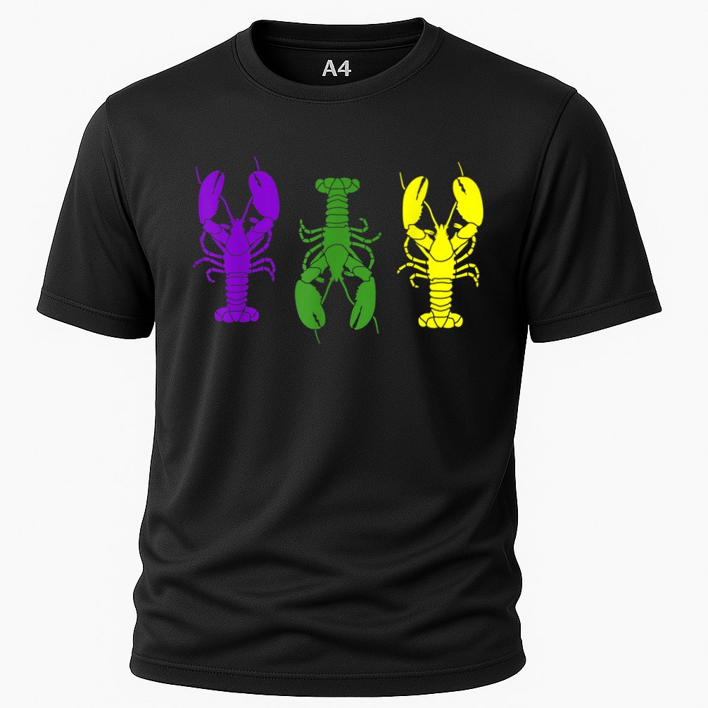 Mardi Gras Shirt, Craw Fish , Mardi Gras Outfit Cooling Performance Crew T-Shirt