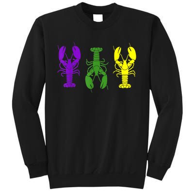 Mardi Gras Shirt, Craw Fish , Mardi Gras Outfit Sweatshirt