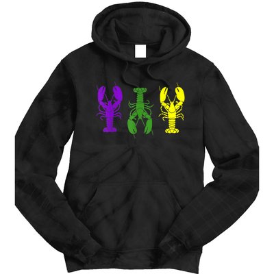 Mardi Gras Shirt, Craw Fish , Mardi Gras Outfit Tie Dye Hoodie