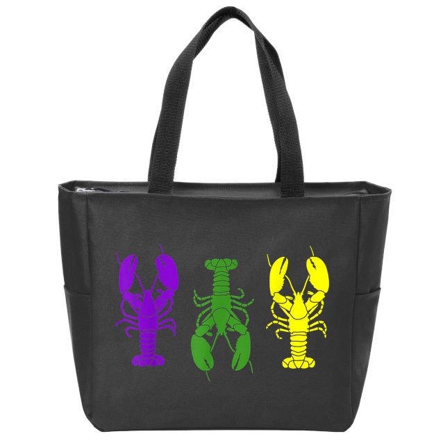 Mardi Gras Shirt, Craw Fish , Mardi Gras Outfit Zip Tote Bag