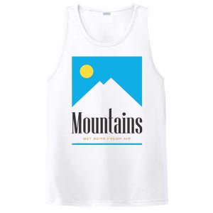 Mountains Get Some Fresh Good Air Cigarette Design PosiCharge Competitor Tank