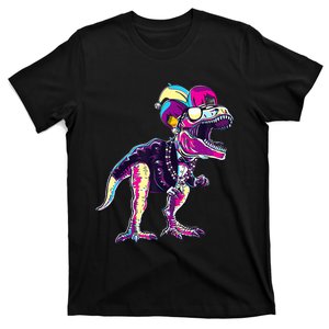 Mardi Gras Saurus Dino T Rex T-Shirt