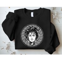 Medusa Gorgon Snake Head Greek Mythology Ancient Myth Sweatshirt