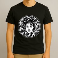 Medusa Gorgon Snake Head Greek Mythology Ancient Myth T-Shirt
