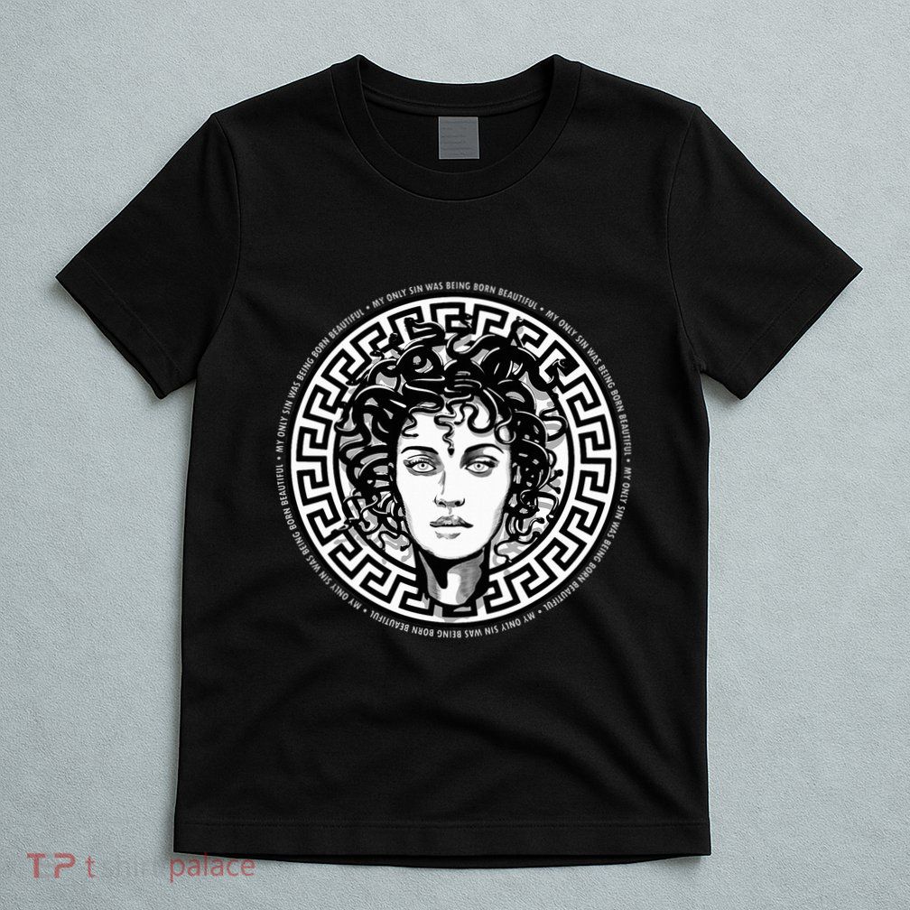 Medusa Gorgon Snake Head Greek Mythology Ancient Myth T-Shirt