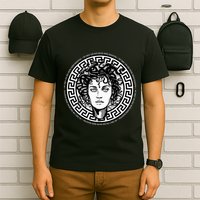 Medusa Gorgon Snake Head Greek Mythology Ancient Myth T-Shirt