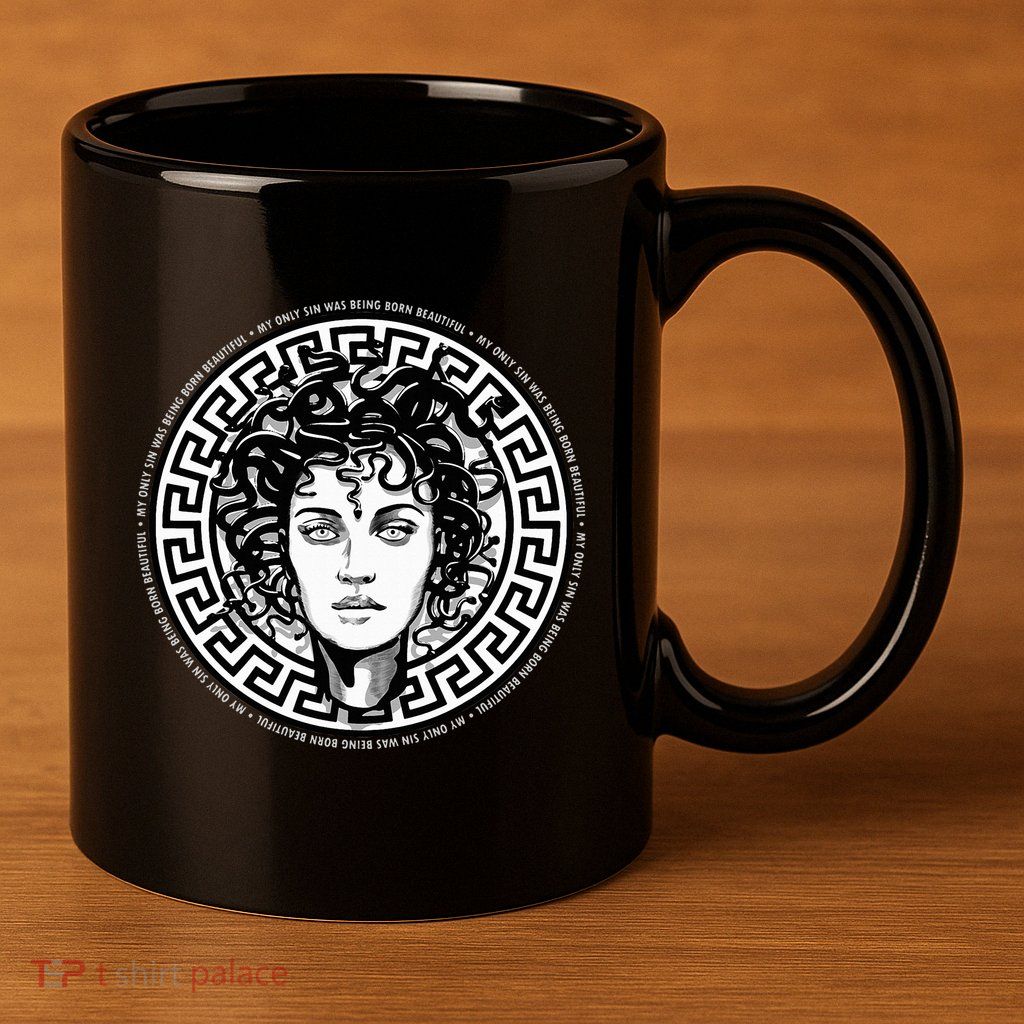 Medusa Gorgon Snake Head Greek Mythology Ancient Myth 11oz C Handle Ceramic Mug