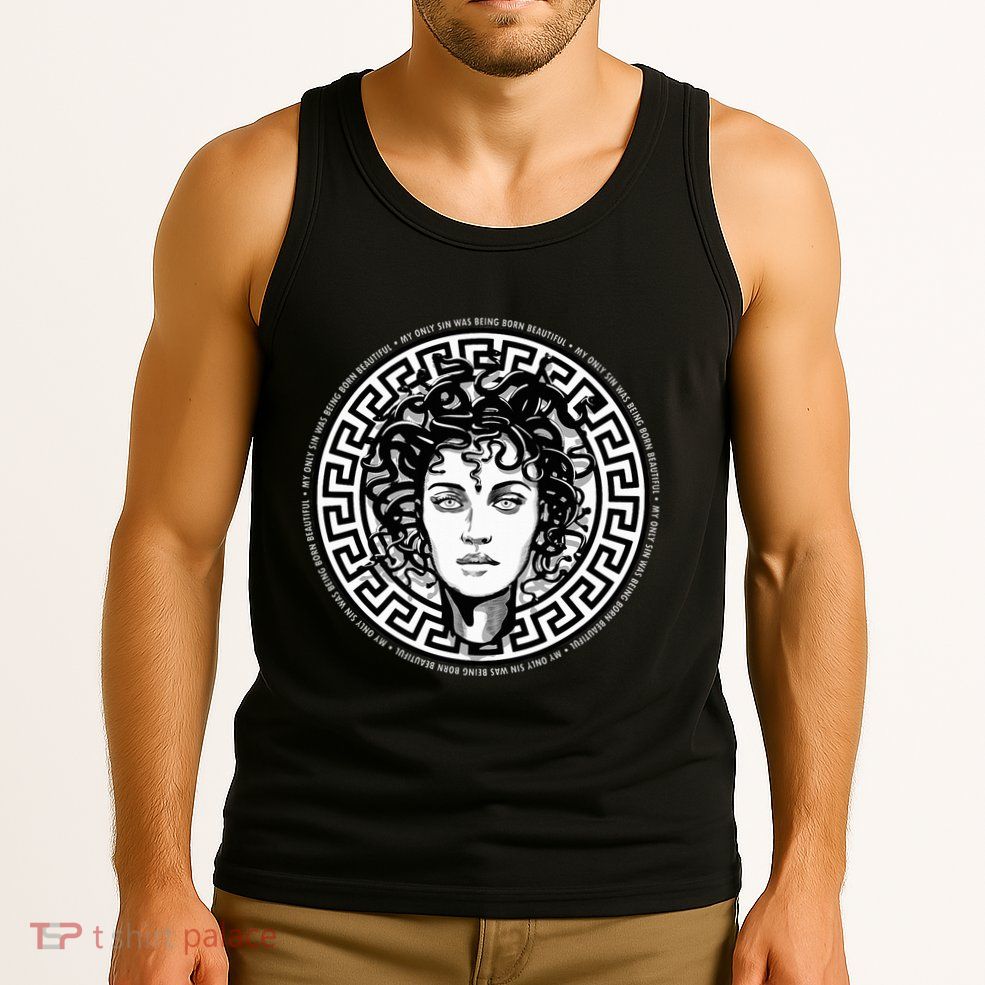Medusa Gorgon Snake Head Greek Mythology Ancient Myth Tank Top