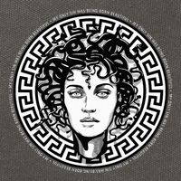 Medusa Gorgon Snake Head Greek Mythology Ancient Myth Cotton Canvas Backpack
