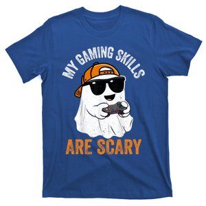 My Gaming Skills Are Scary Funny Gaming Halloween Gift T-Shirt