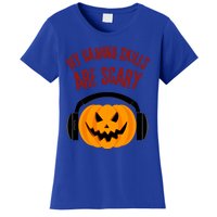 My Gaming Skills Are Scary Halloween For Gaming Meaningful Gift Women's T-Shirt