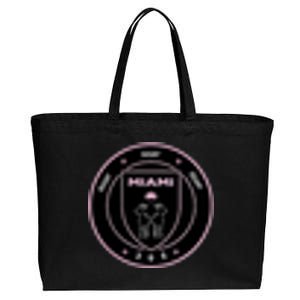 Miami GOAT Soccer Futbol Jersey Kit Style Cotton Canvas Jumbo Tote