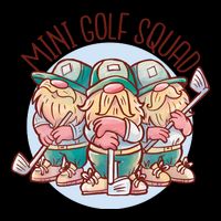 Mini Golf Squad Gnomes Cooling Performance Crew T-Shirt